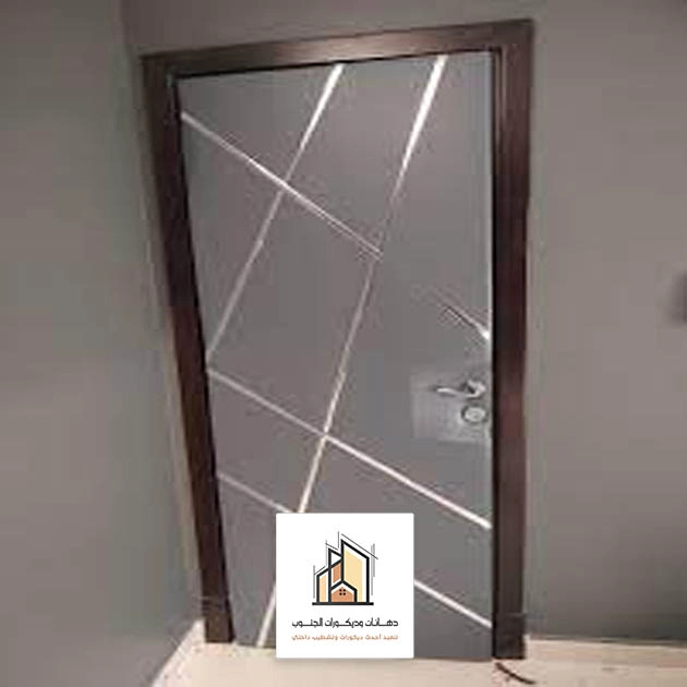 عازل صوت للباب الخشب ابها