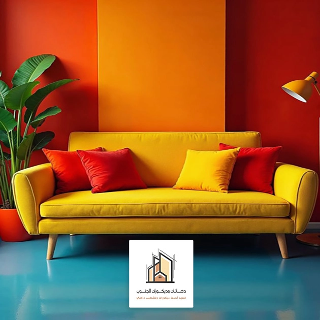 الوان دهانات حوائط بالجنوب