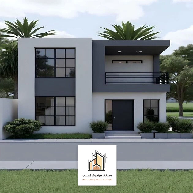 دهانات خارجية للمنازل ابها