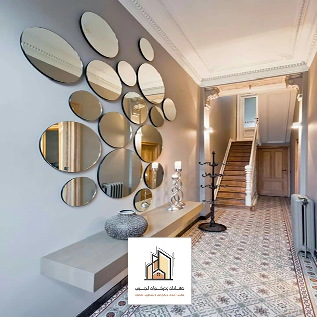 مرايات ديكور للحائط ابها