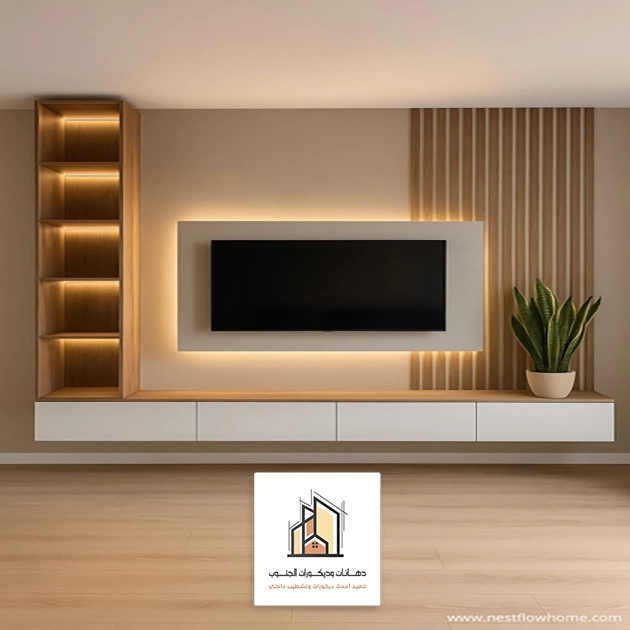 بديل الخشب للتلفزيون الجنوب