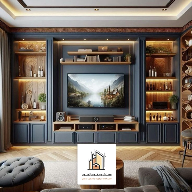 تركيب ديكور شاشة خميس مشيط